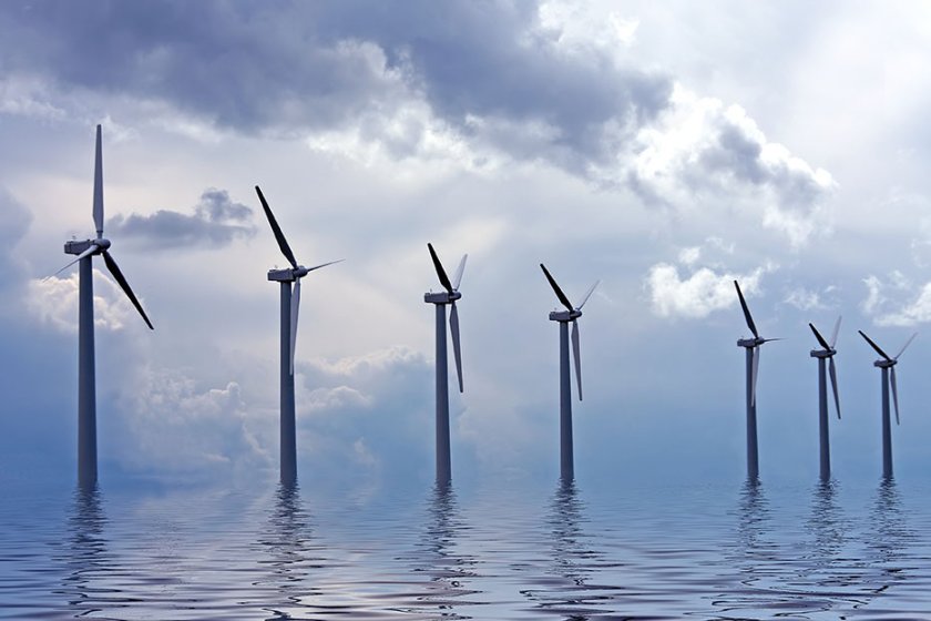 Volgens sommige scenario’s is de ruimte die vanaf 2050 nodig is voor windparken 7,5 tot 13,4 procent van het Nederlandse deel van de Noordzee.